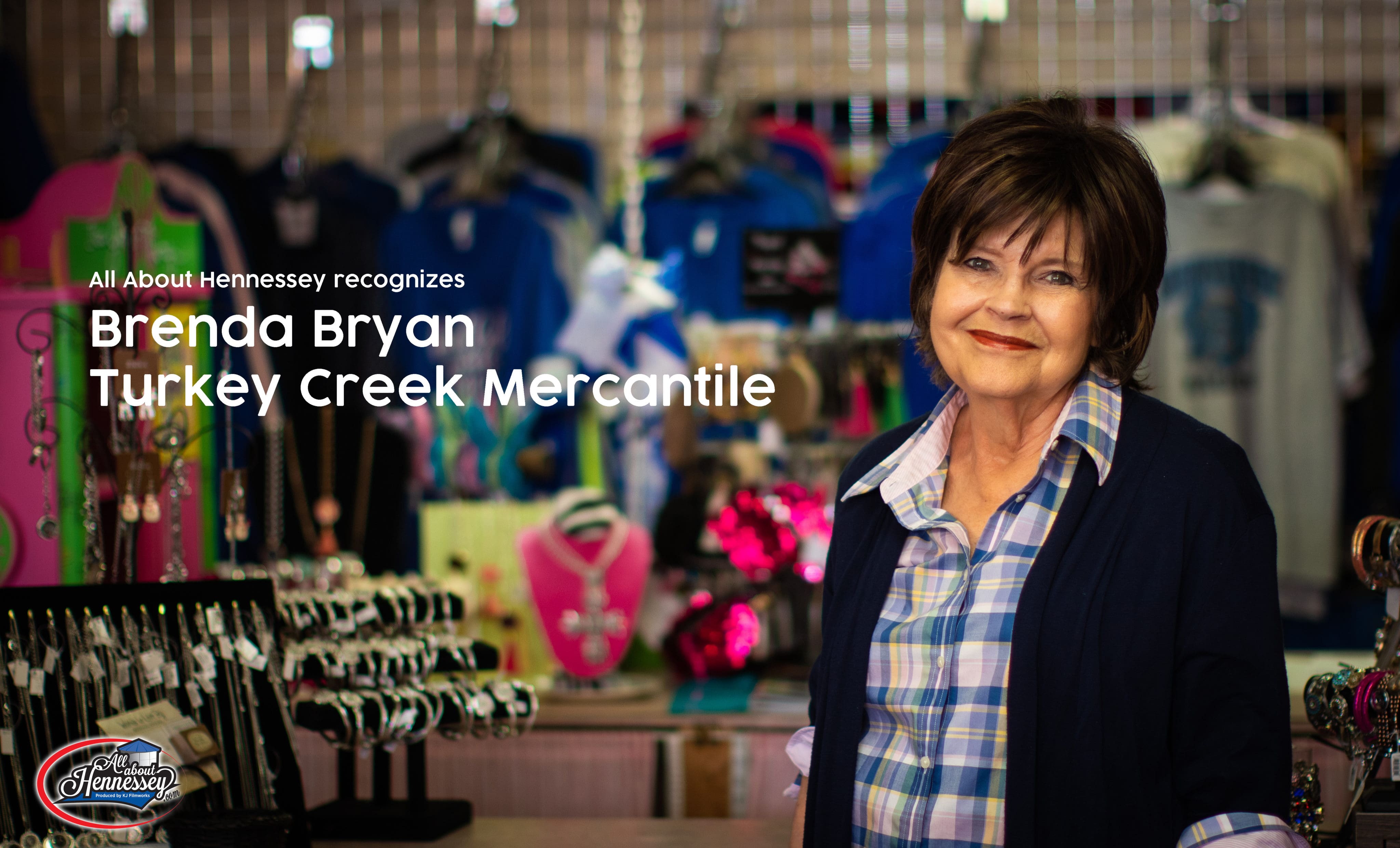 This Week All About Hennessey Recognizes Brenda Bryan of Turkey Creek Mercantile