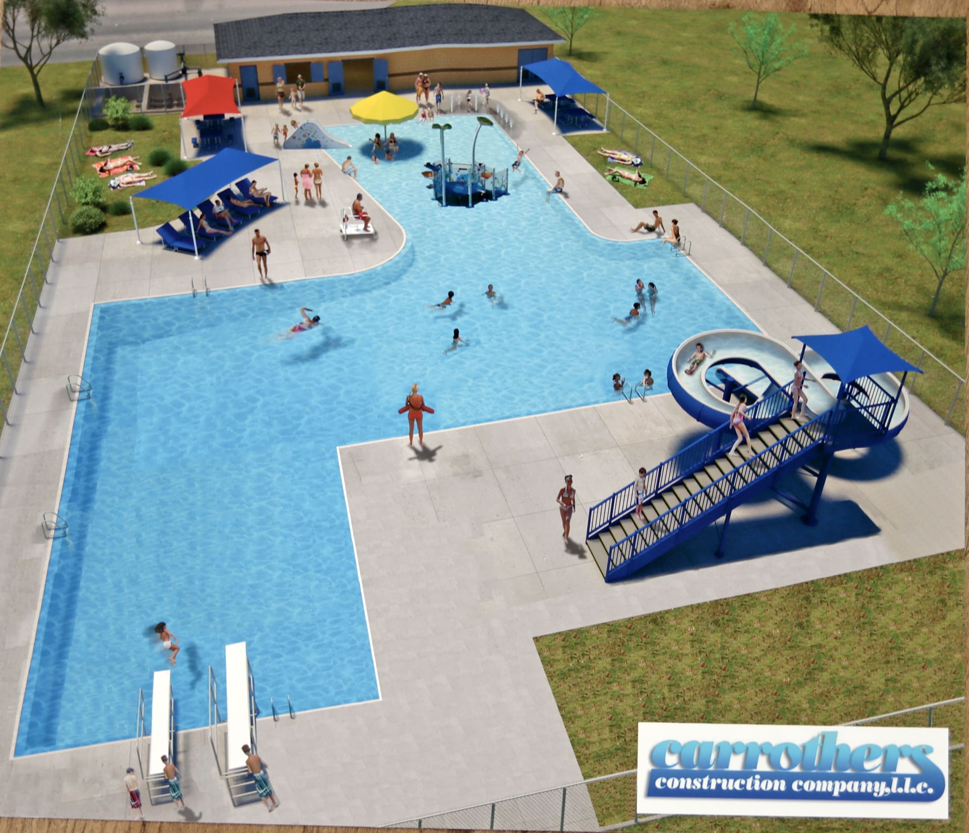 HENNESSEY POOL PLANS APPROVED