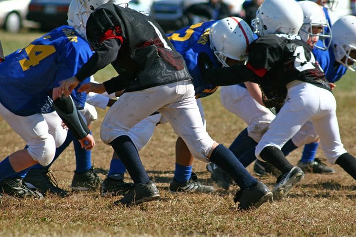 The Hennessey 3rd and 4th Grade tackle football …