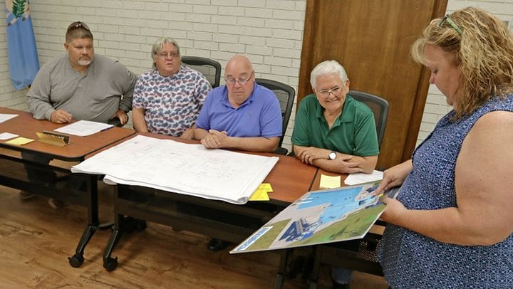 HENNESSEY POOL PLANS APPROVED  …