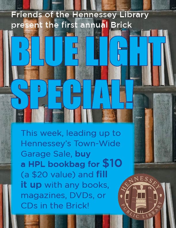 BLUE LIGHT SPECIAL AT THE LIBRARY