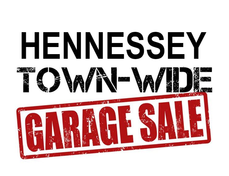 Town Wide Garage Sale All About Hennessey