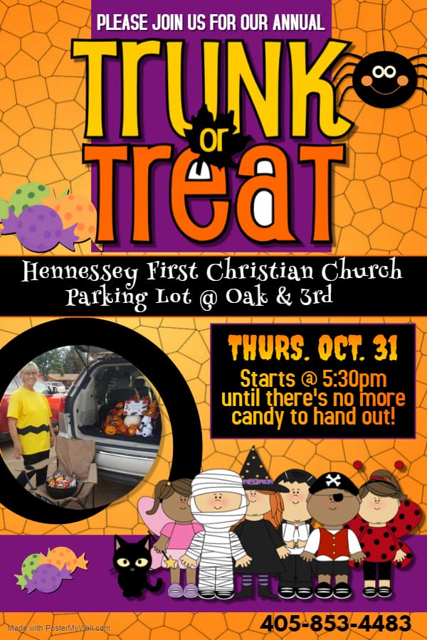 Trunk or Treat at First Christian
