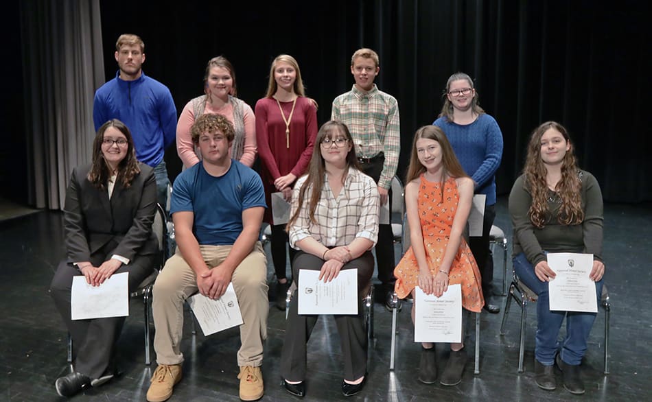 2019-20 NATIONAL HONOR SOCIETY INDUCTION CEREMONY