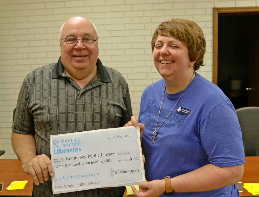LIBRARY AWARDED HEALTH LITERACY GRANT Healthy Hennessey Hero Series to kick off Oct. 22