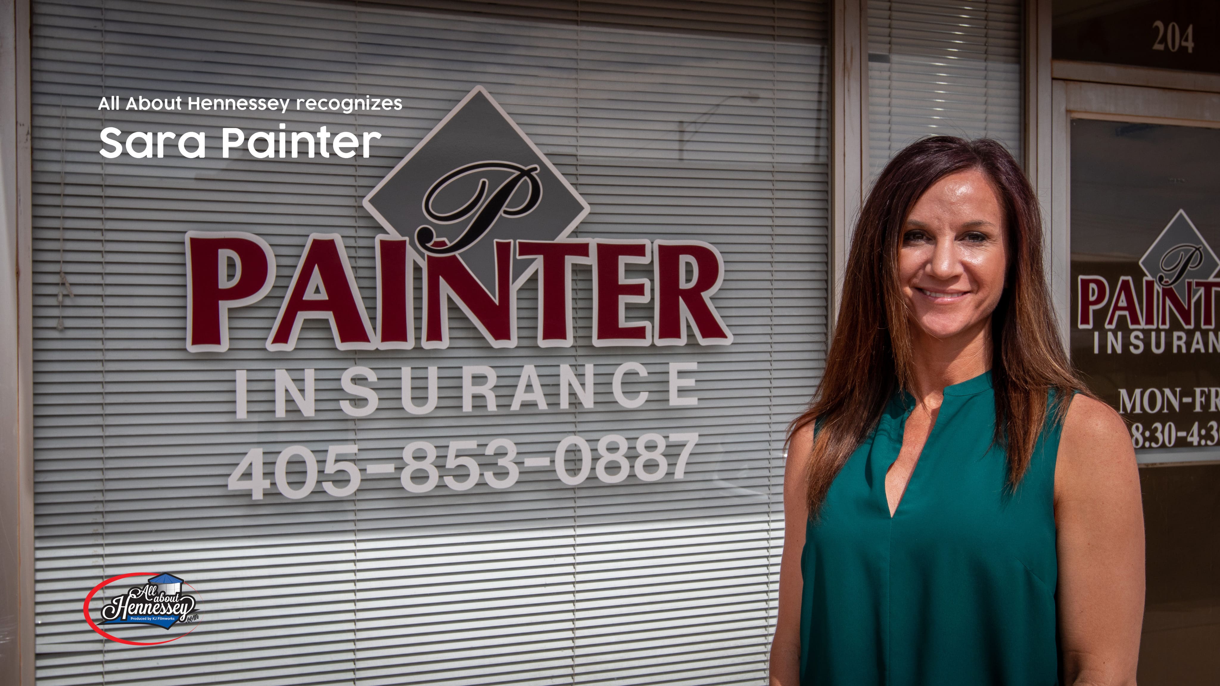 THIS WEEK ALL ABOUT HENNESSEY RECOGNIZES SARA PAINTER