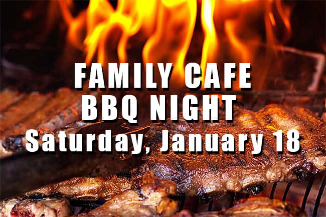 BBQ NIGHT AT FAMILY CAFE