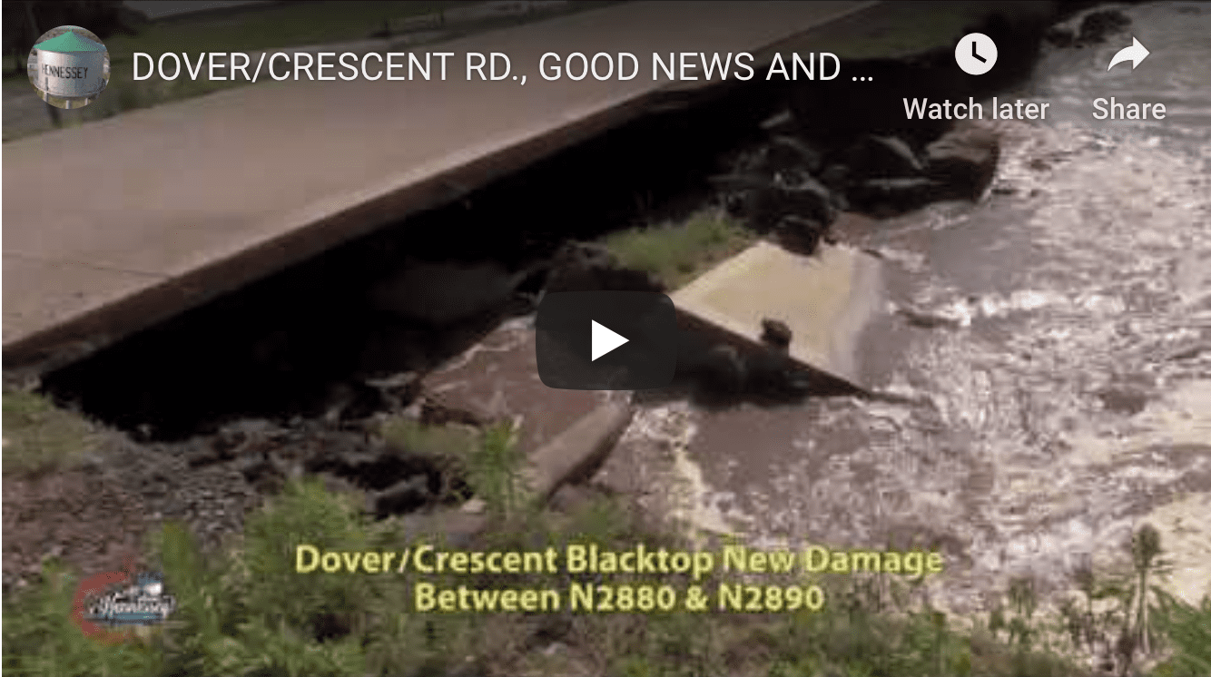 DOVER/CRESCENT RD., GOOD NEWS AND BAD…