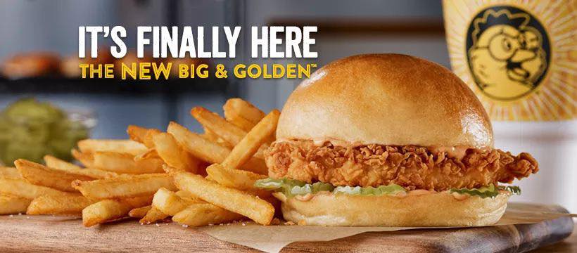 LOOK WHAT’S NEW AT GOLDEN CHICK