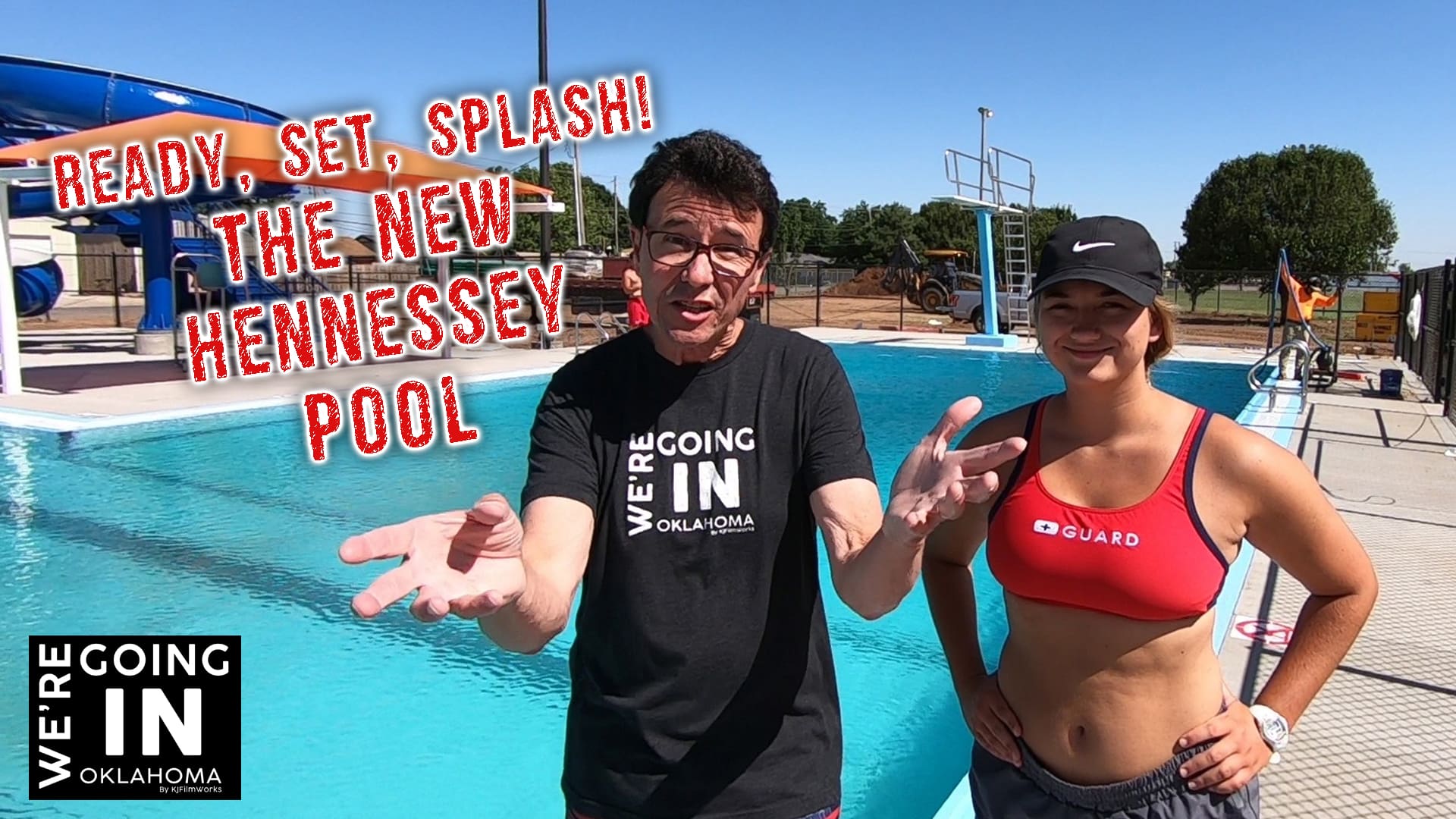 WE’RE GOING IN – THE NEW HENNESSEY POOL!