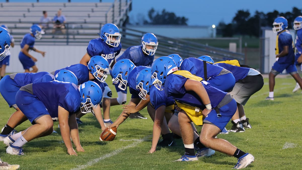 BLUE AND WHITE SCRIMMAGE