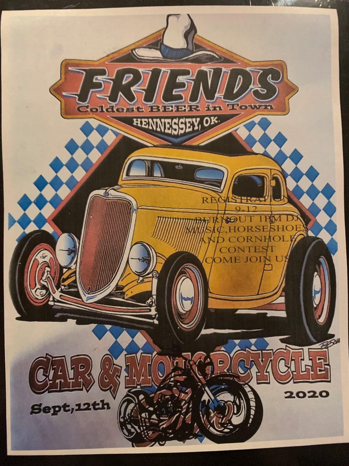 CAR AND MOTORCYCLE SHOW SEPTEMBER 12