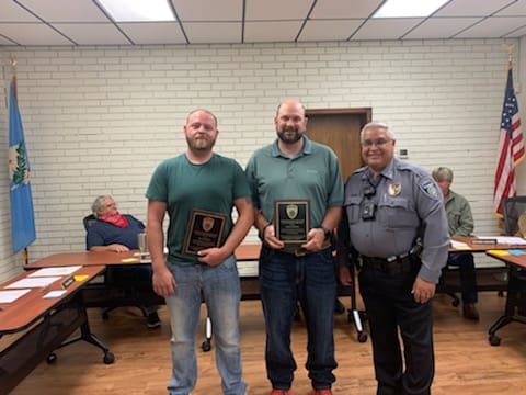 APPRECIATION AWARDS TO RESERVE OFFICERS