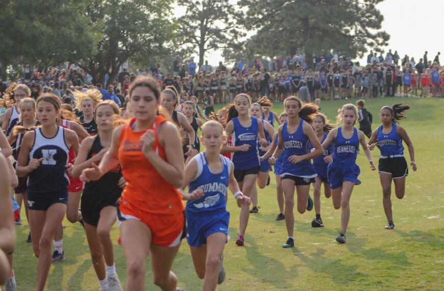 ANNUAL HENNESSEY CROSS COUNTRY MEET.