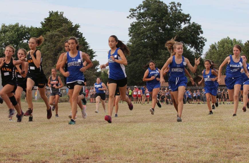 CROSS COUNTRY MEET AT BULLFOOT