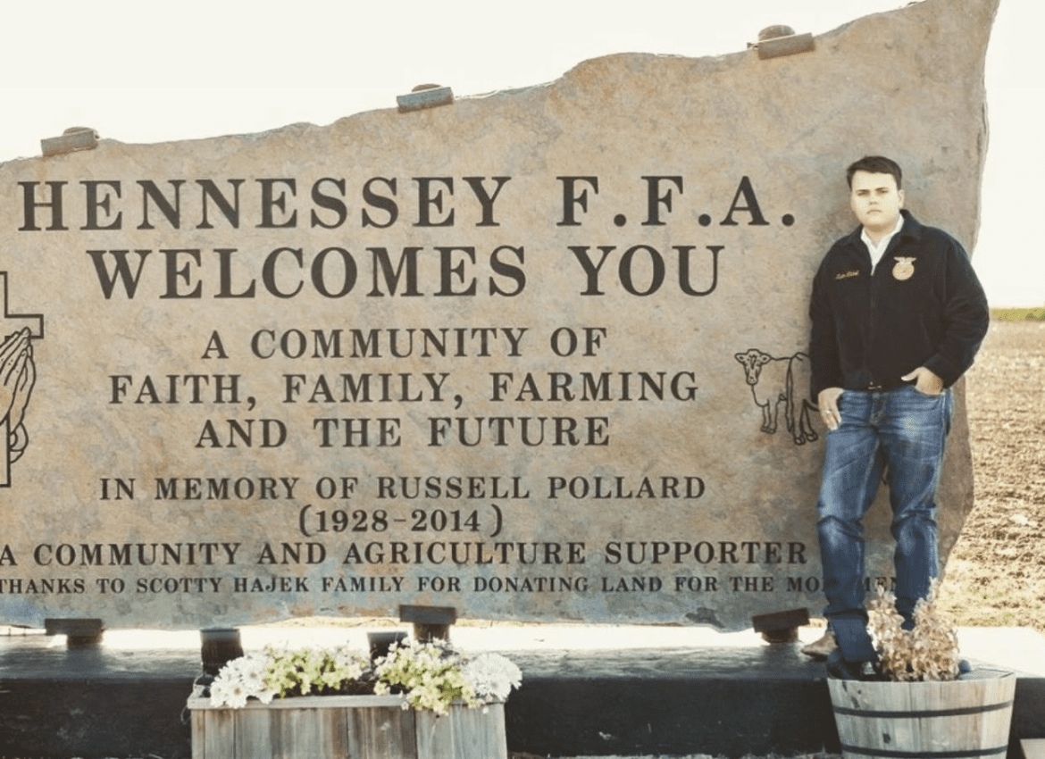 HENNESSEY FFA MEMBER IS A NATIONAL FINALIST