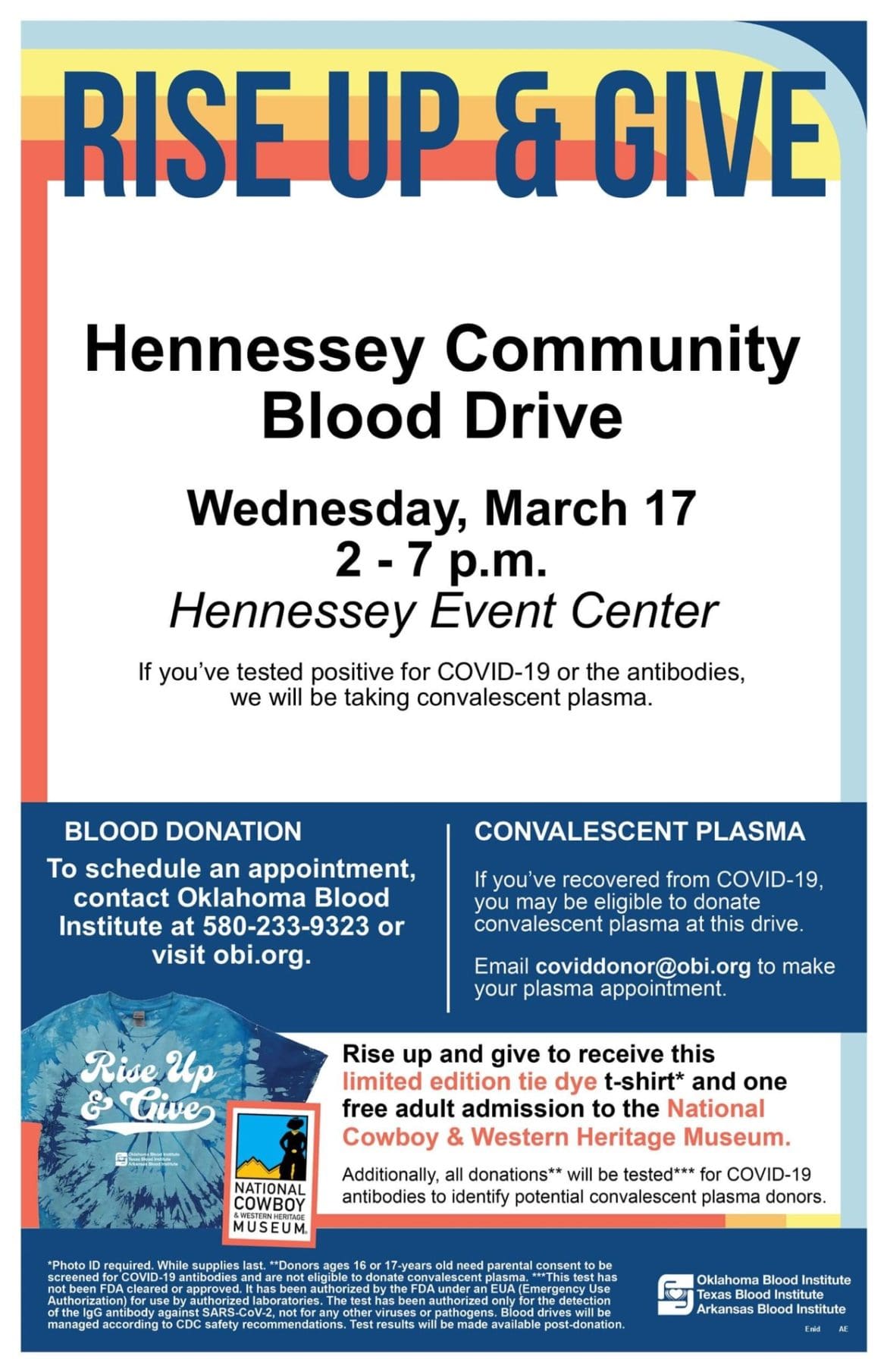 BLOOD DRIVE MARCH 17