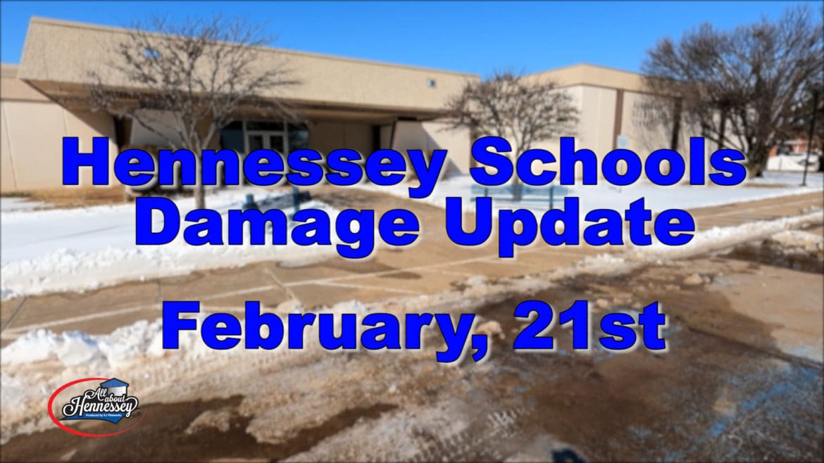 HENNESSEY SCHOOLS CLEANUP – FEBRUARY 21, 2021