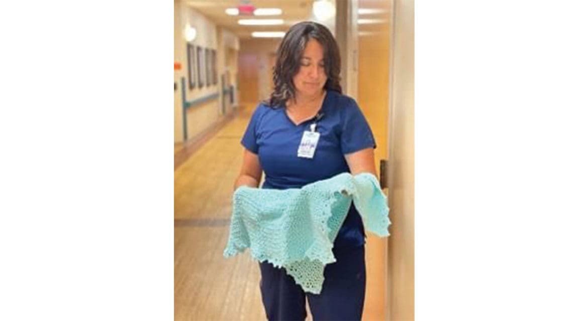 LABOR AND DELIVERY NURSE PROVIDES COMFORT TO GRIEVING FAMILIES