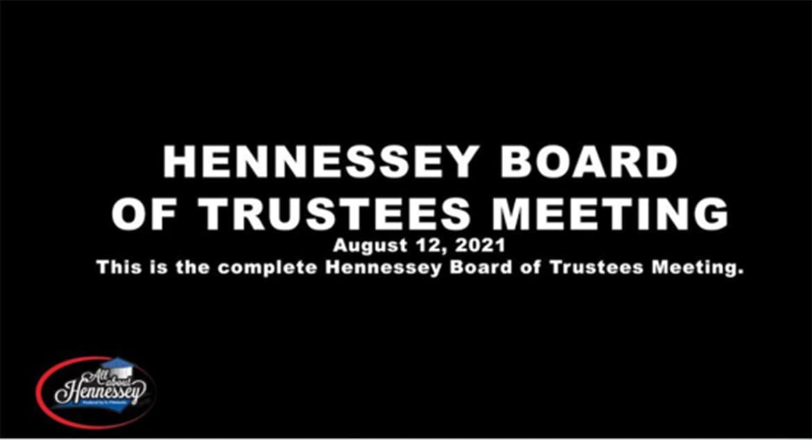 Board of Trustees Meeting 08/12/21