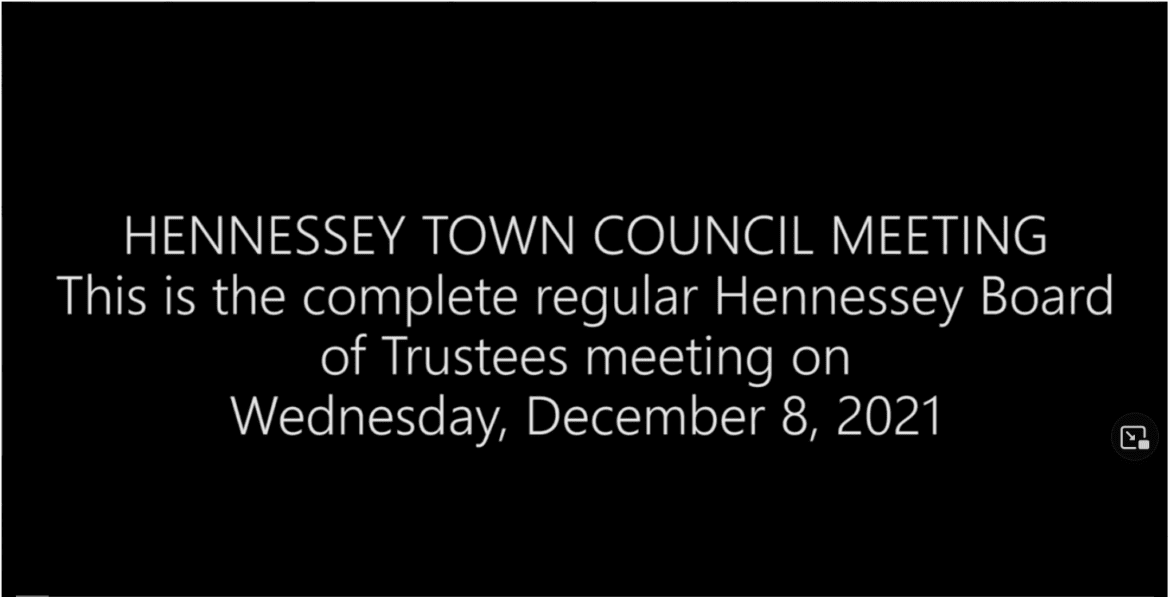 Board of Trustees Meeting December 8, 2021