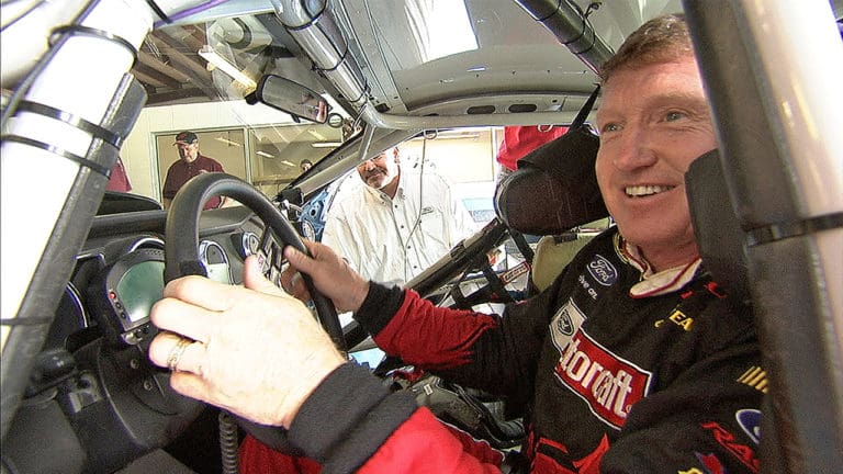 Bill Elliott in Mustang 2