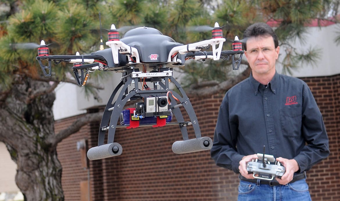 Droning on… Helicopters vs Drones