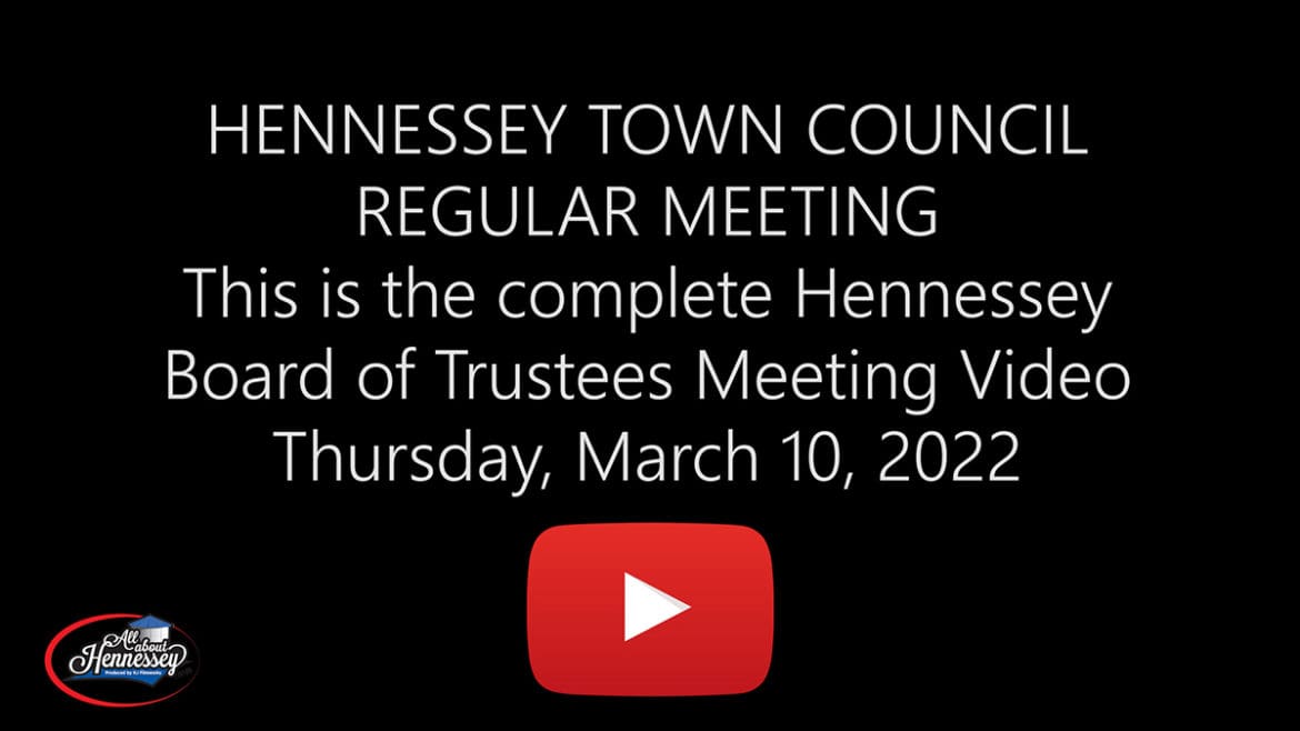 Board of Trustees Meeting March 10, 2022