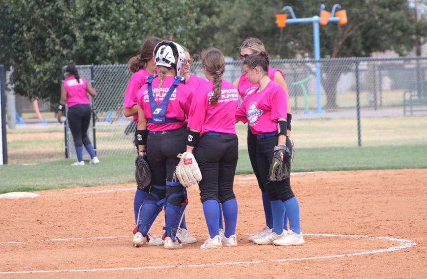 Hennessey Lady Eagles Scrimmage