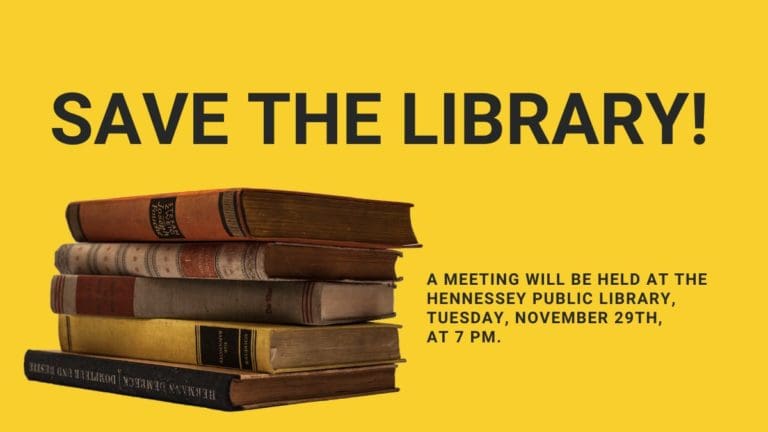 SAVE THE LIBRARY!