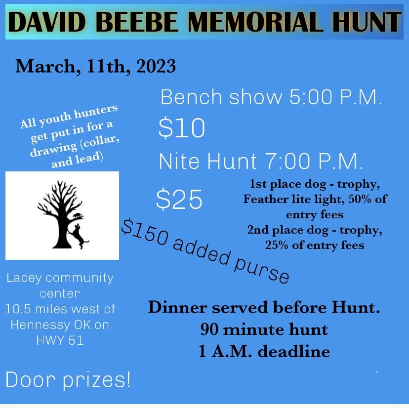 David Beebe Memorial Hunt
