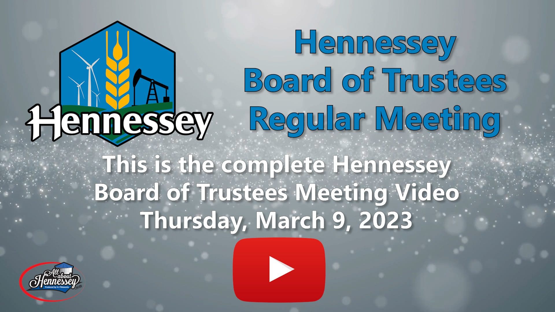 Board of Trustees Regular Meeting March 9, 2023