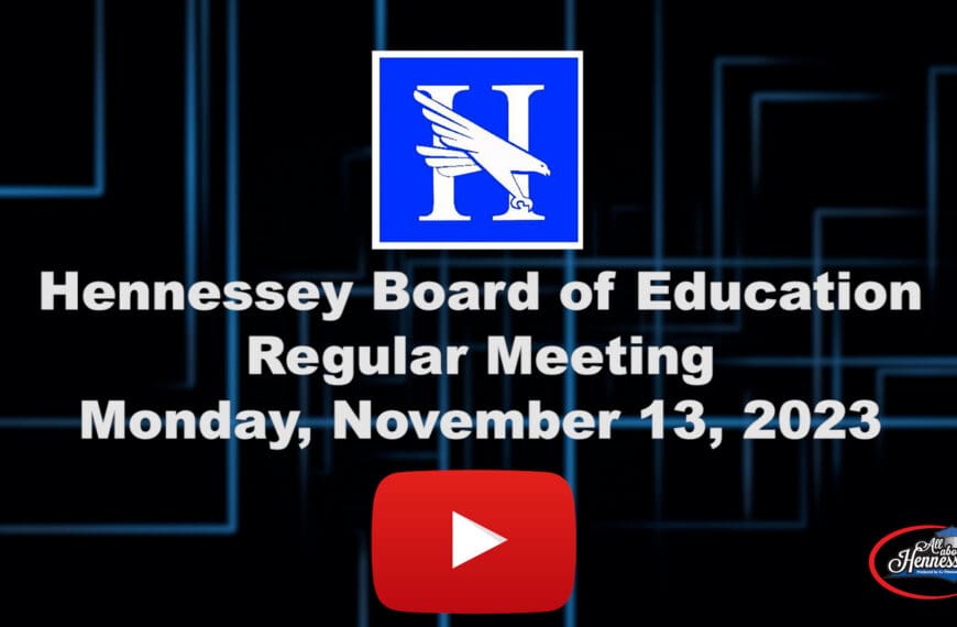 Board of Education Meeting November 13, 2023