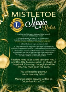 Mistletoe Magic information and rules