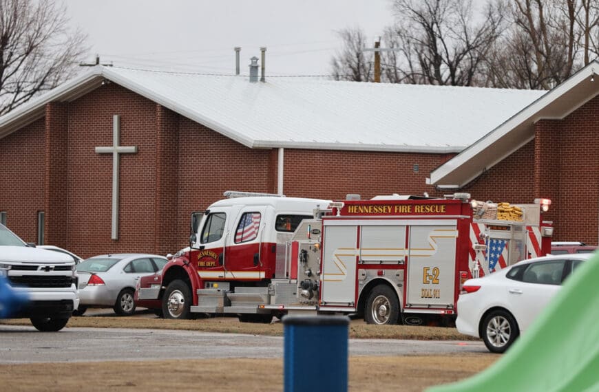 SMALL FIRE AT CHURCH