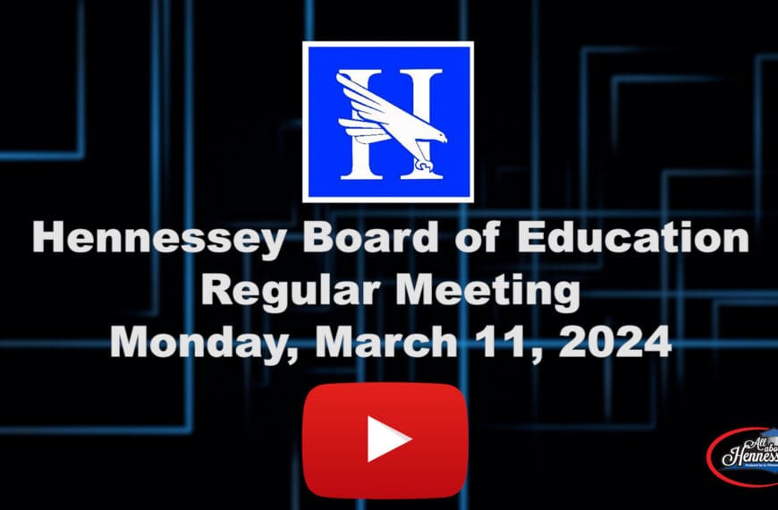 Board of Education Meeting March 11, 2024
