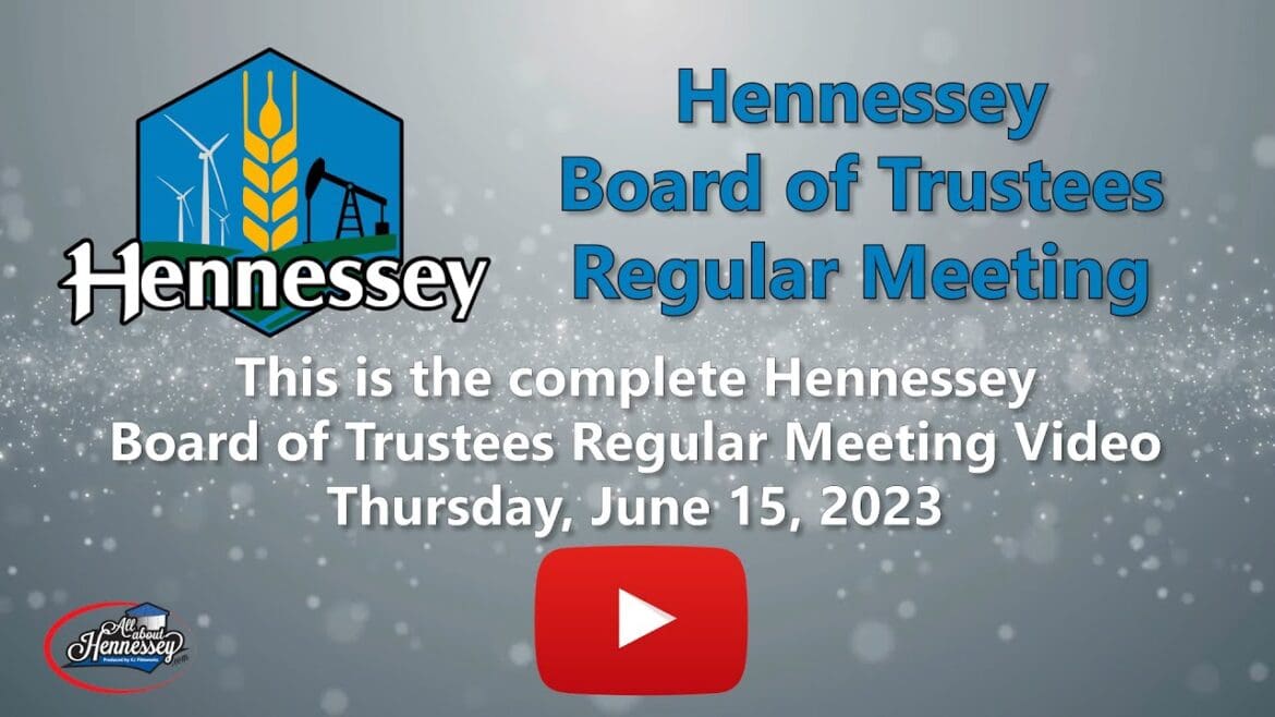 Regular Board of Trustees Meeting June 15, 2023
