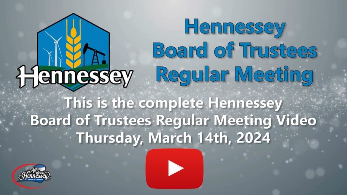Regular Board of Trustees Meeting March 14, 2024