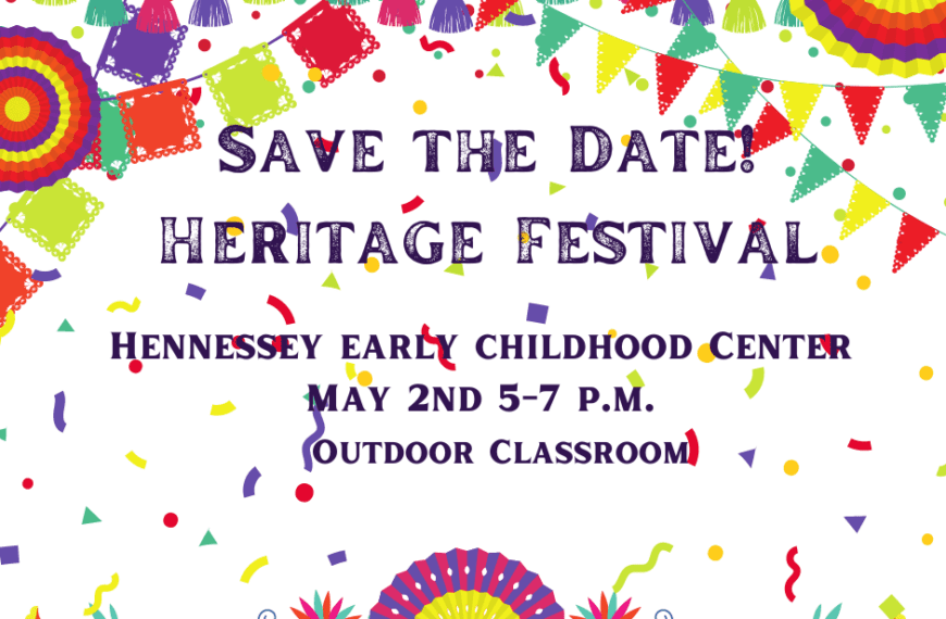 SAVE THE DATE FOR HERITAGE FESTIVAL