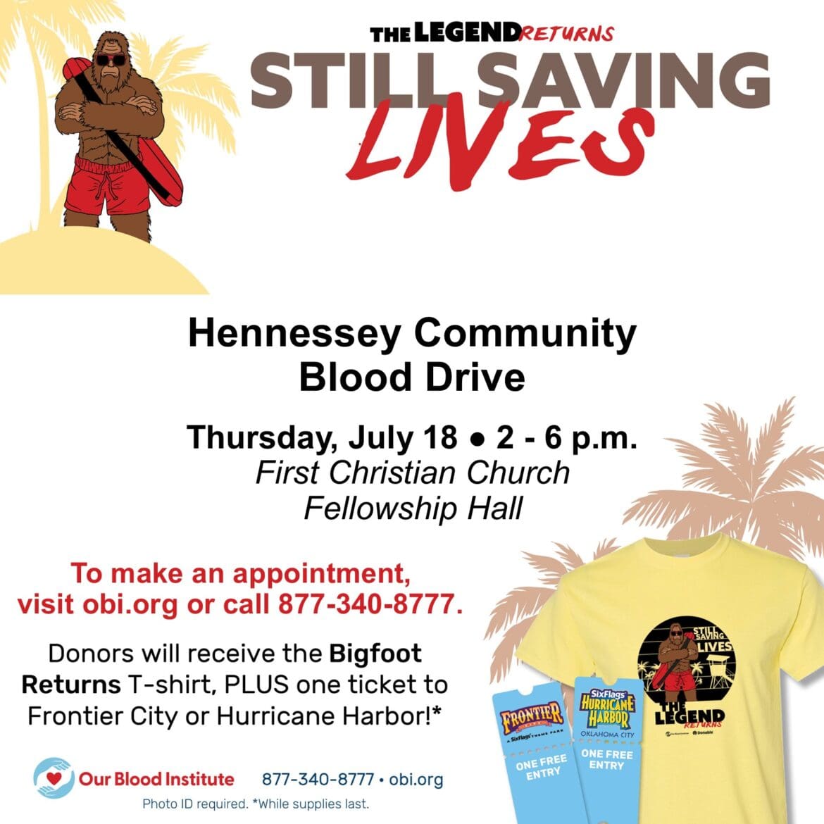 Hennessey Blood Drive