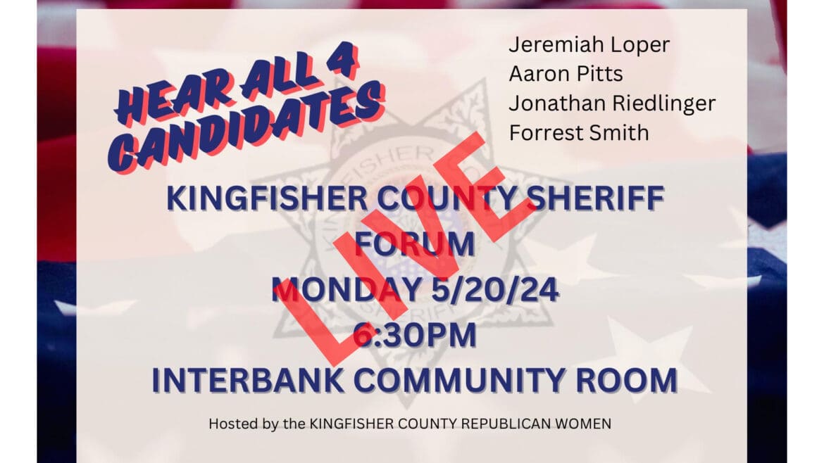 Kingfisher Republican Women’s Candidate Forum