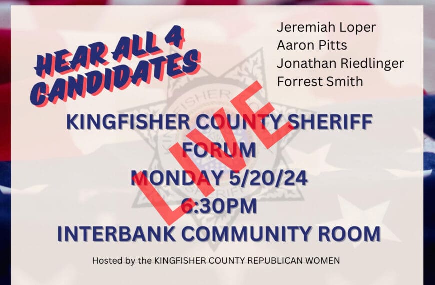 Kingfisher Republican Women’s Candidate Forum