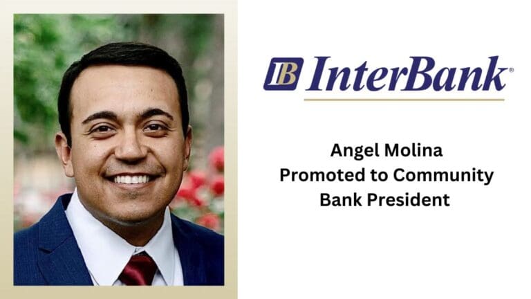 Angel Molina Promoted to Community Bank President