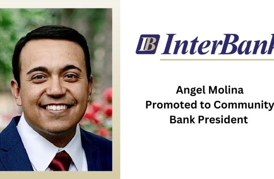 Angel Molina Promoted to Community Bank President  