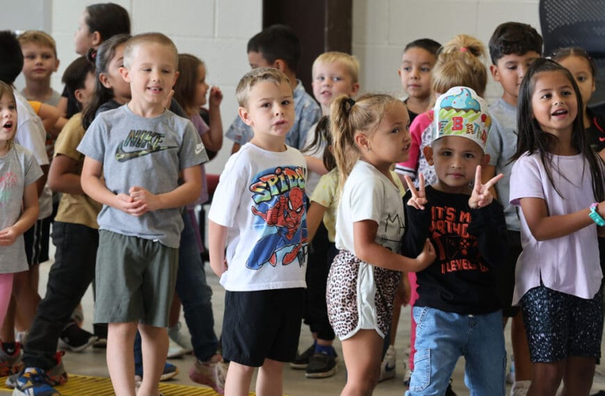 Kindergarten visits the Fire Station