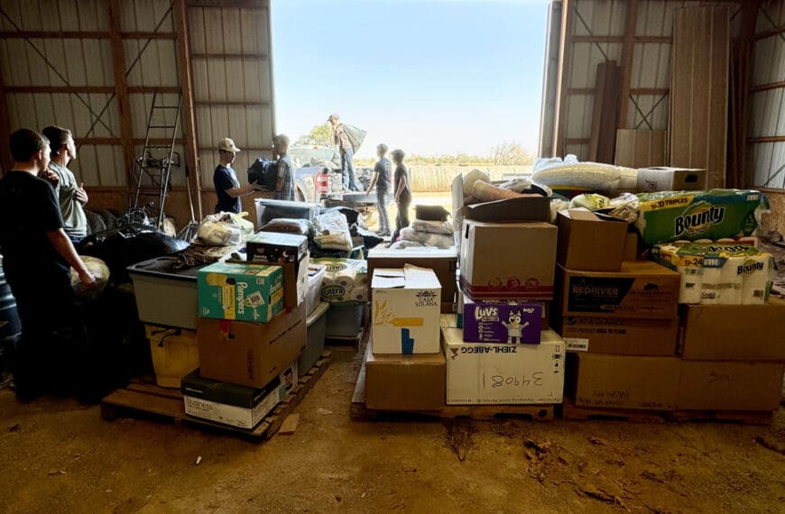 FFA COLLECTS SUPPLIES FOR HURRICANE RELIEF