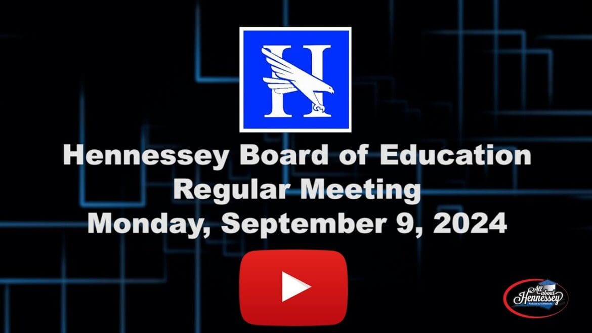 Board of Education Meeting September 9, 2024