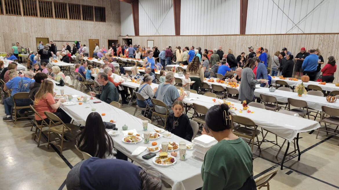 IT WAS TRULY A COMMUNITY THANKSGIVING!