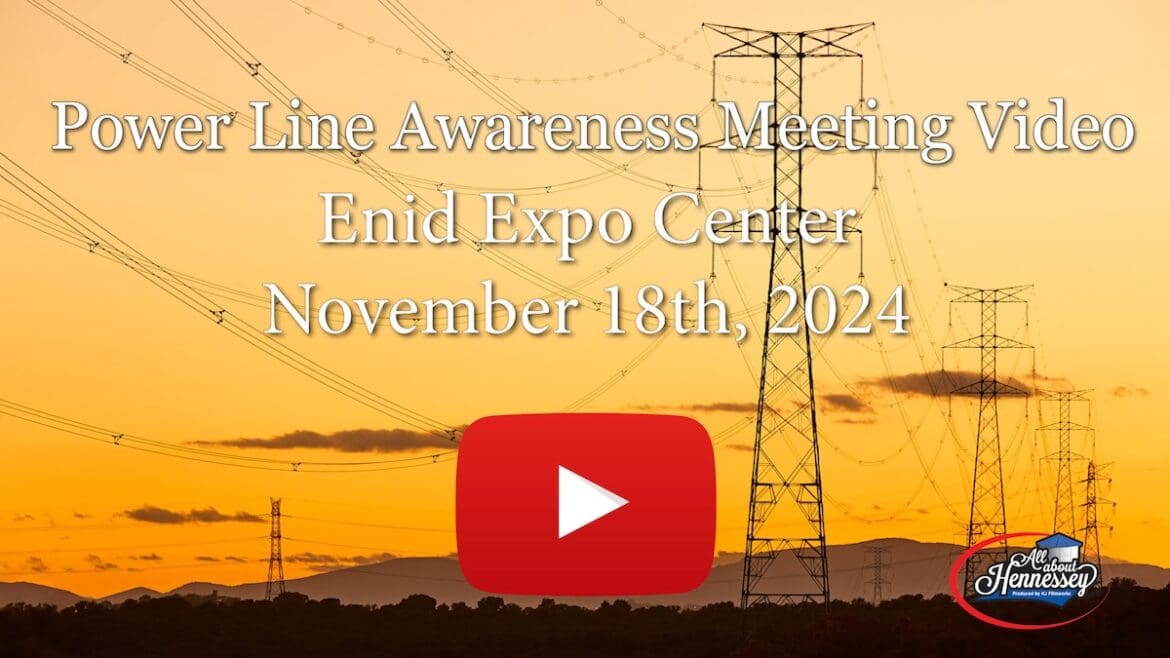 Power Line Awareness Meeting Video Enid Expo Center