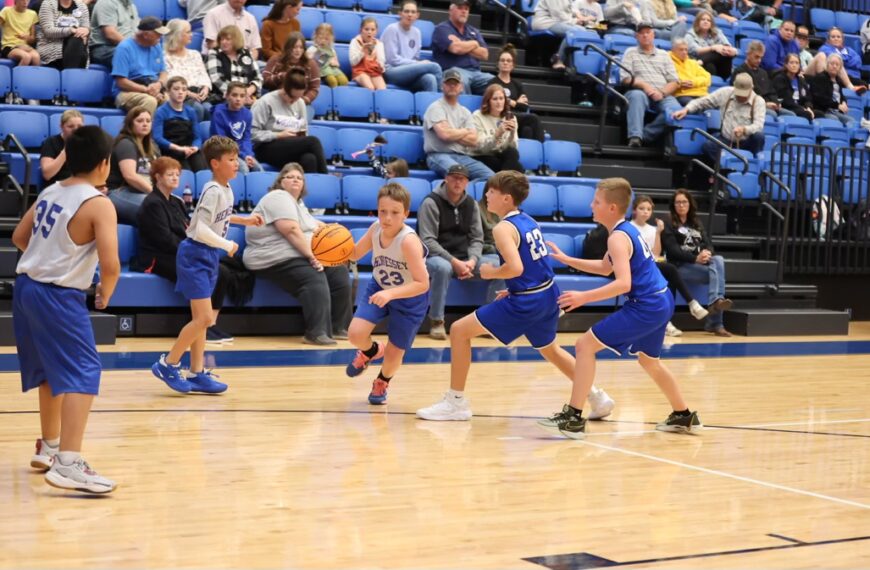 5th & 6th Basketball against Lomega